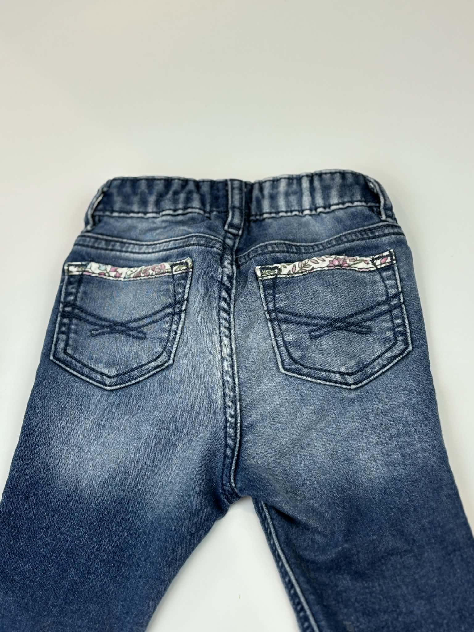 Baby Gap Floral Detail Denim Jeans – Toddler/Children’s