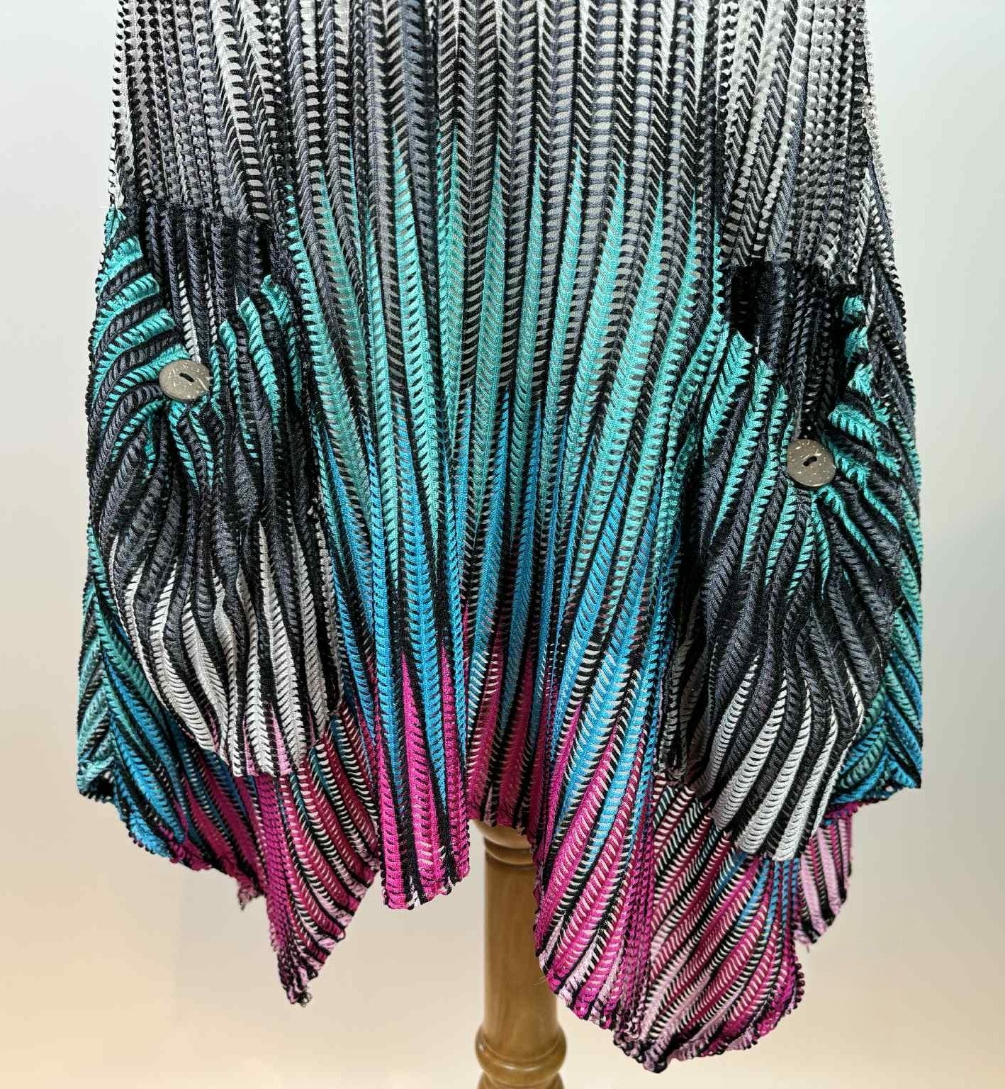 Flowy Knitted Swimsuit Cover-Up – L/XL