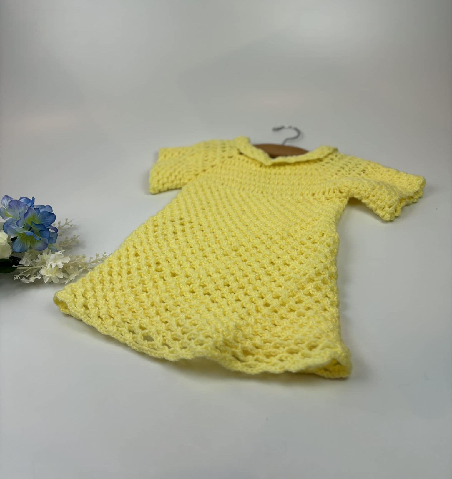Sunny Days Toddler's Hand-Crocheted Dress
