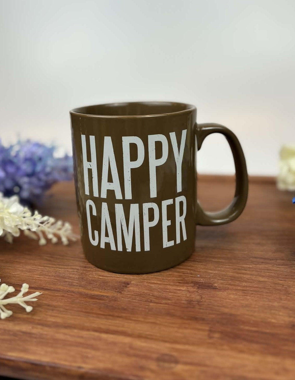 “Happy Camper” Mug - Primitives by Kathy