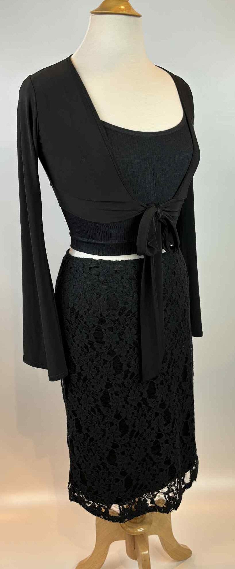 Black Tie Cover-Up — Nasty Gal Collection (US 2)