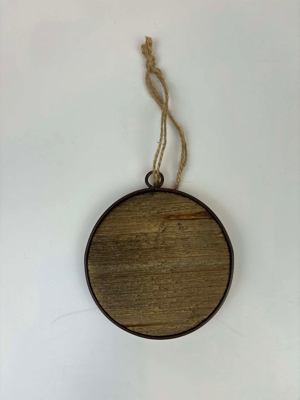 Rustic Wood Tree Ornament