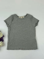 Derek Heart Butterfly Ribbed Top – 2T