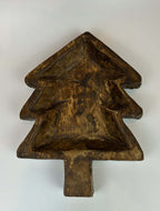 Rustic Wooden Tree Bowl