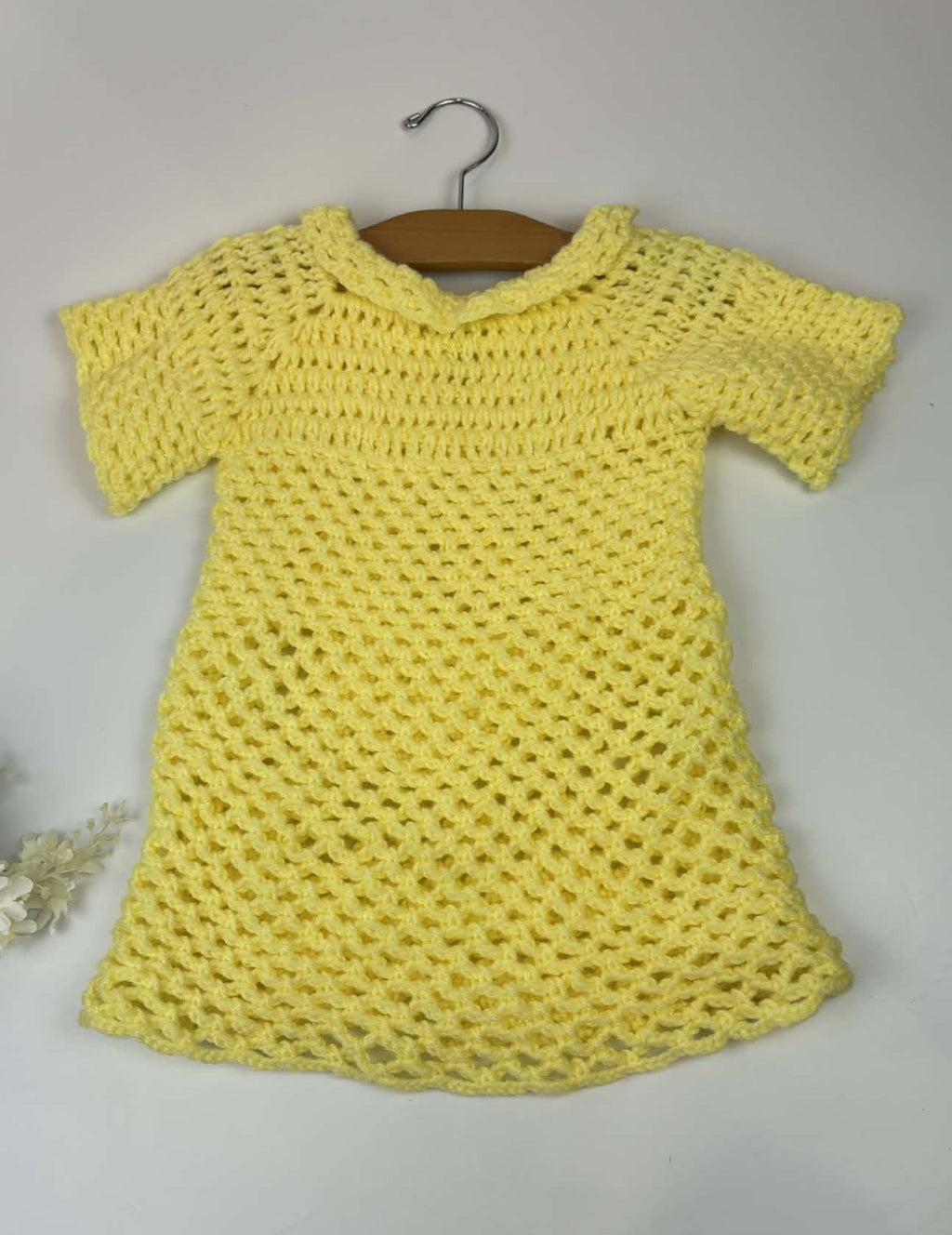 Sunny Days Toddler's Hand-Crocheted Dress