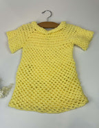 Sunny Days Toddler's Hand-Crocheted Dress