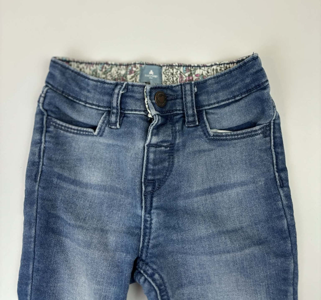 Baby Gap Floral Detail Denim Jeans – Toddler/Children’s