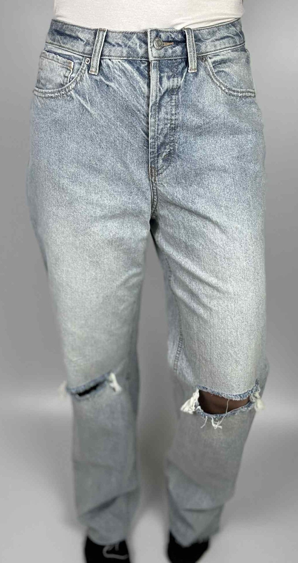 Wild Fable “Easy Rigid” Curvy High-Rise Straight Jeans — Size 8 / 32” Inseam