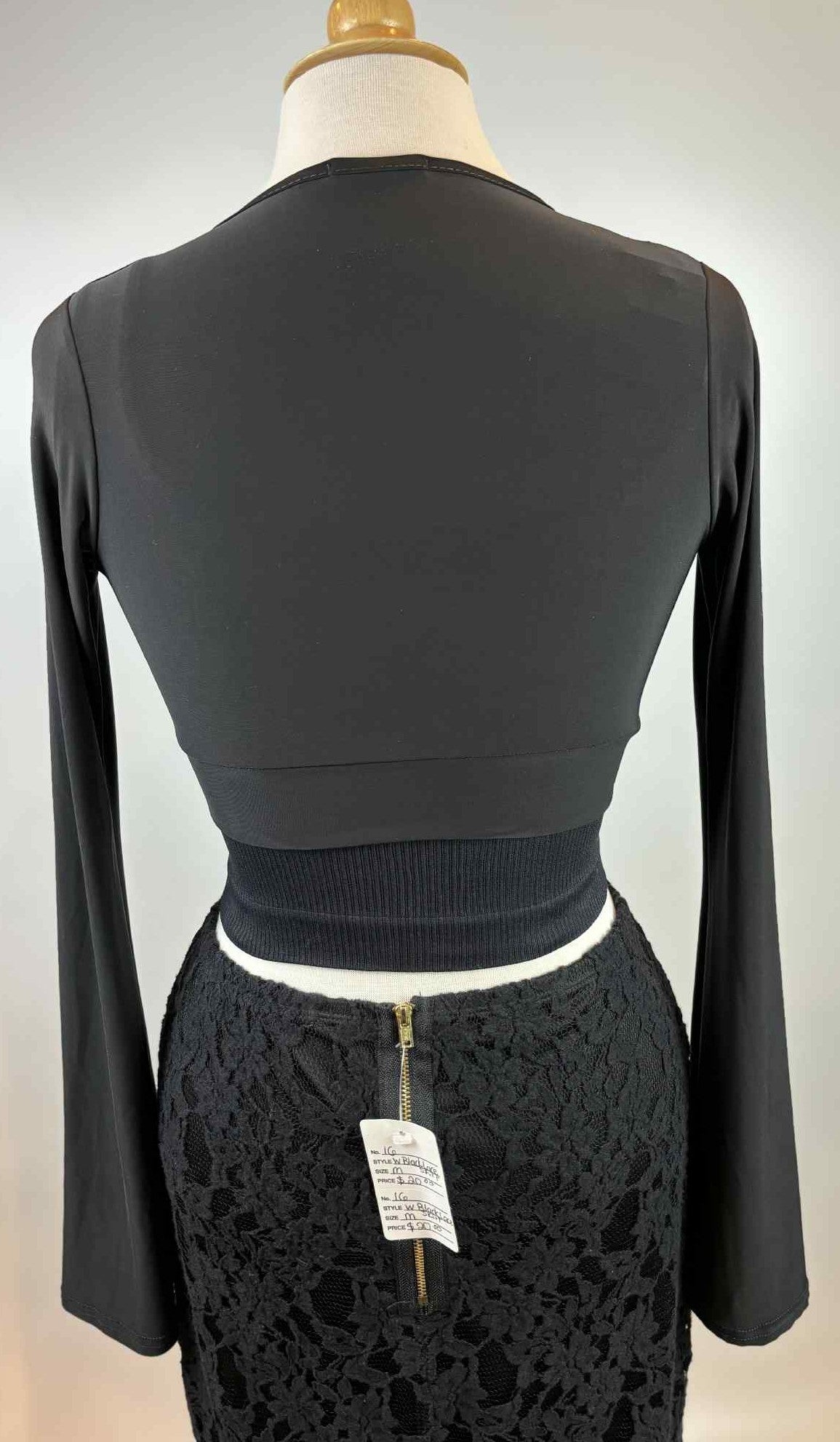 Black Tie Cover-Up — Nasty Gal Collection (US 2)