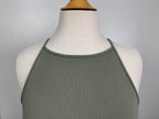Splendid Women’s Olive Green Halter Tank Top – Size Medium