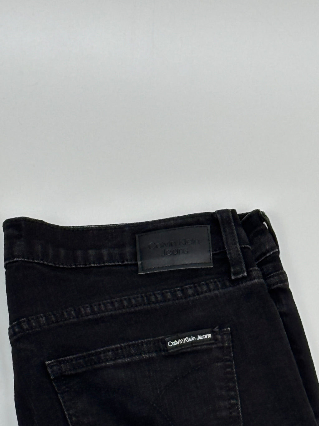 Calvin Klein Black High-Rise Skinny Jeans (Size 31)