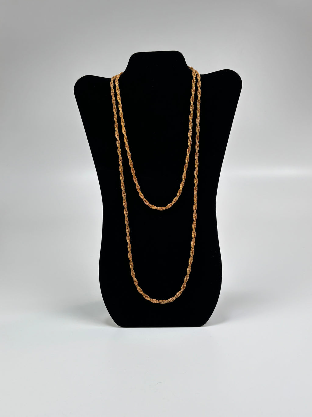Gold-Tone Rope Chain Necklace