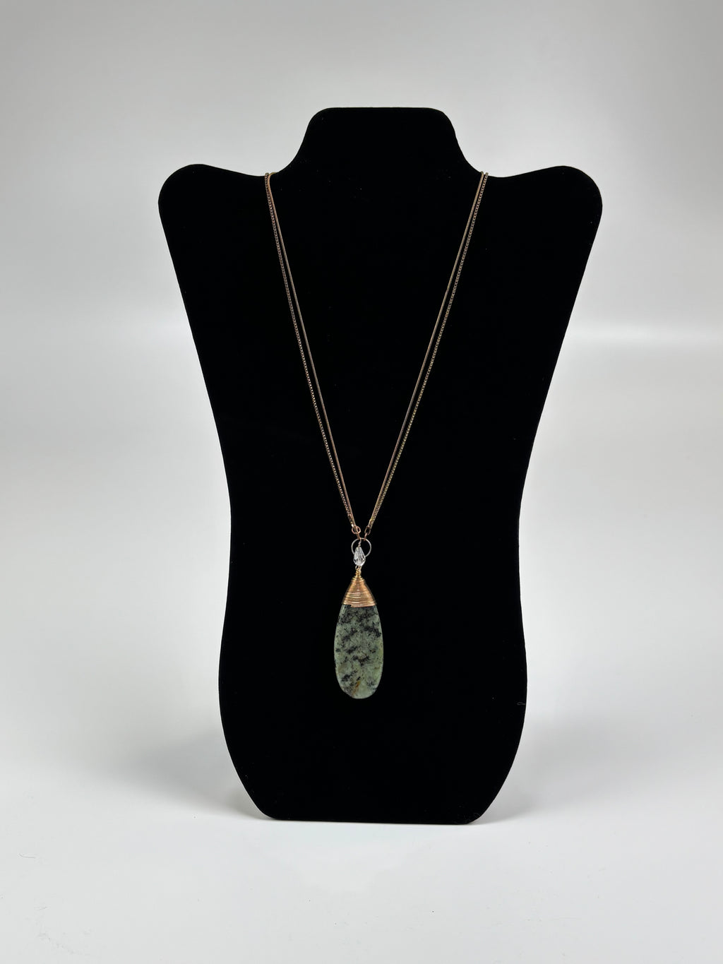 Natural Stone Pendant Necklace