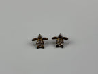 Sparkling Turtle Stud Earrings