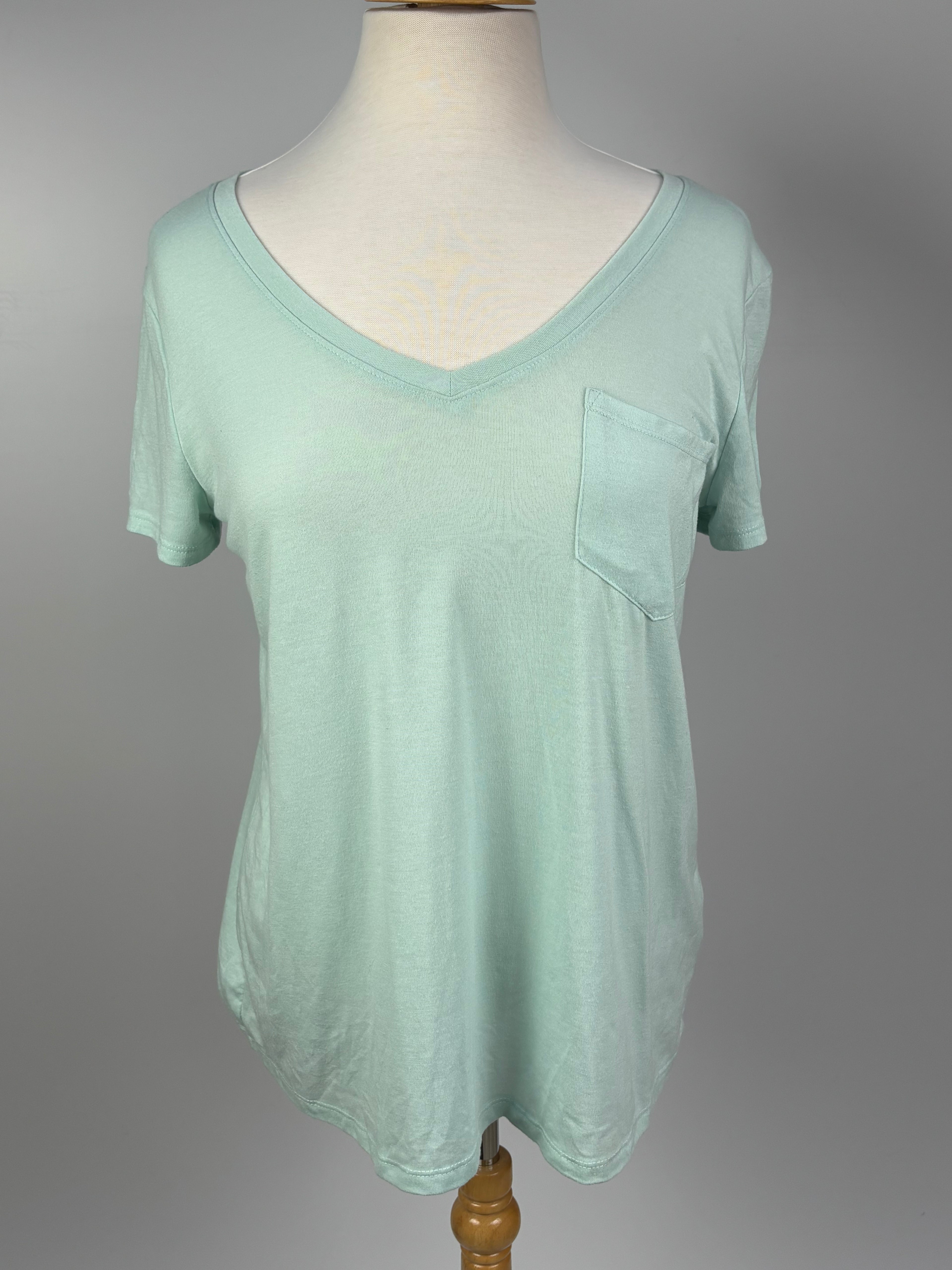 So Favorite V-Neck Pocket Tee – Size Medium