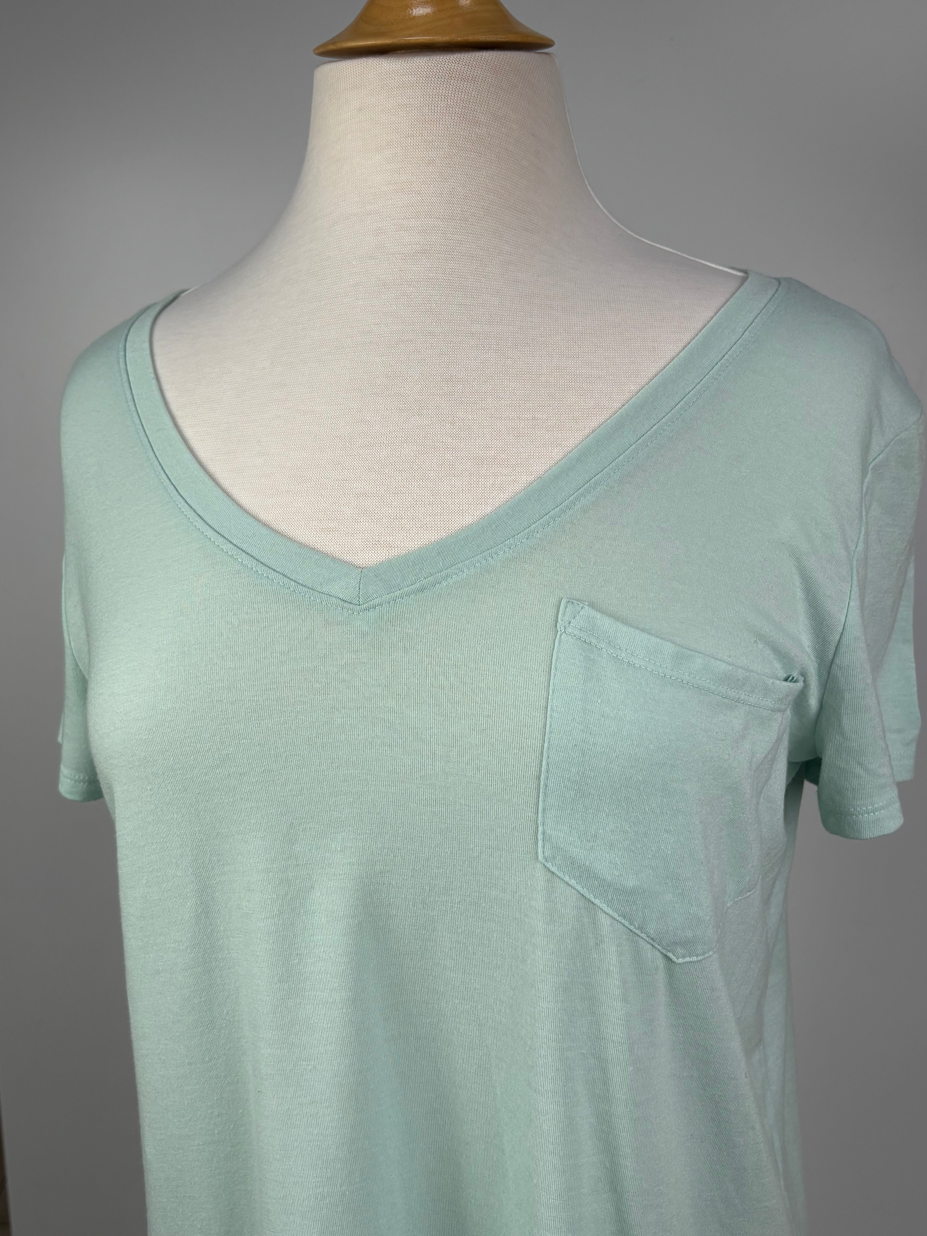 So Favorite V-Neck Pocket Tee – Size Medium
