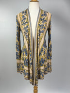 Anthropologie Guinevere Floral Cardigan – Size Medium