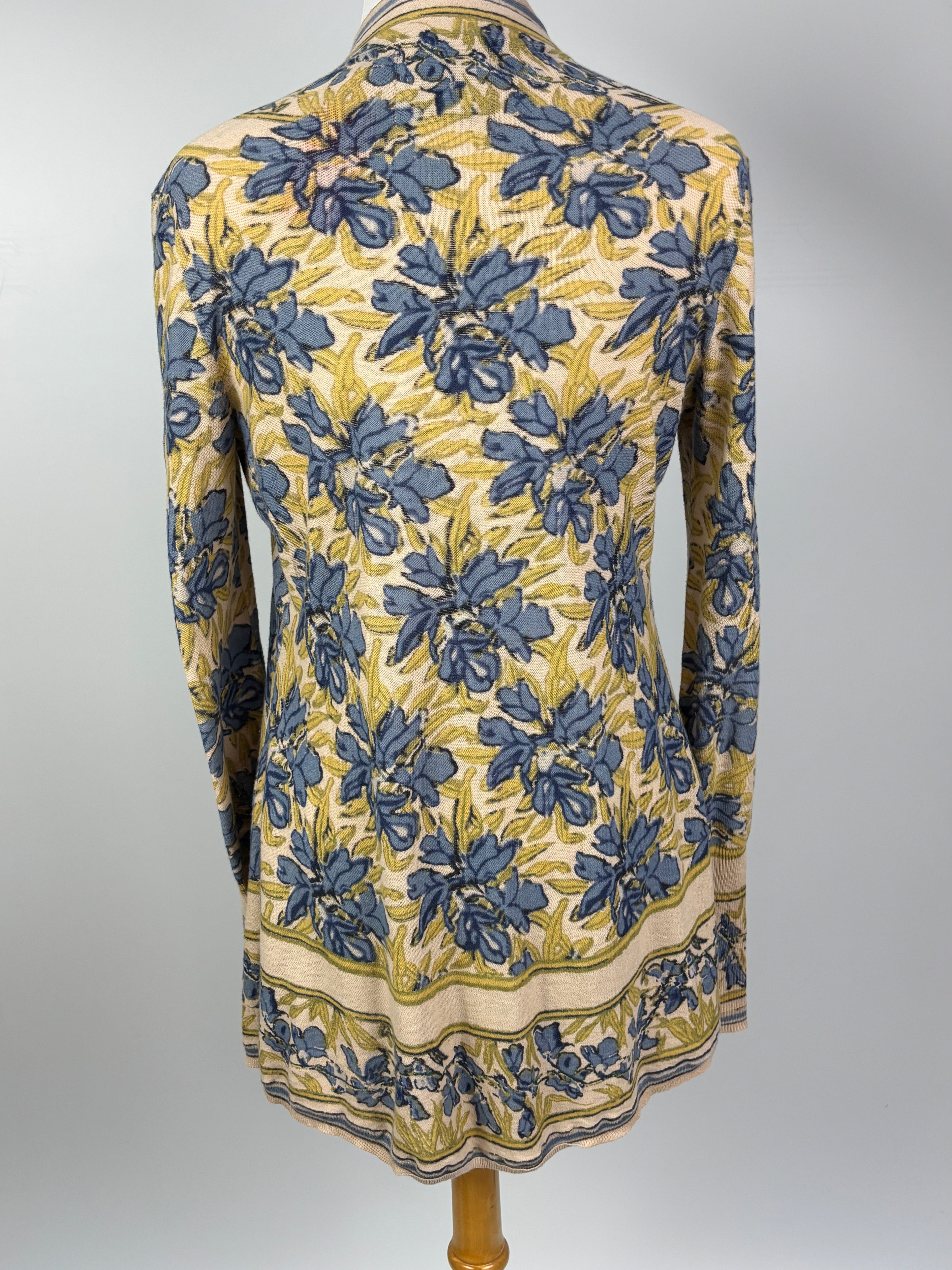Anthropologie Guinevere Floral Cardigan – Size Medium