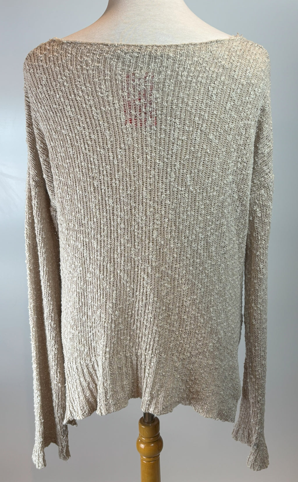 Brandy Melville Cozy Knit Sweater – Cream / One Size