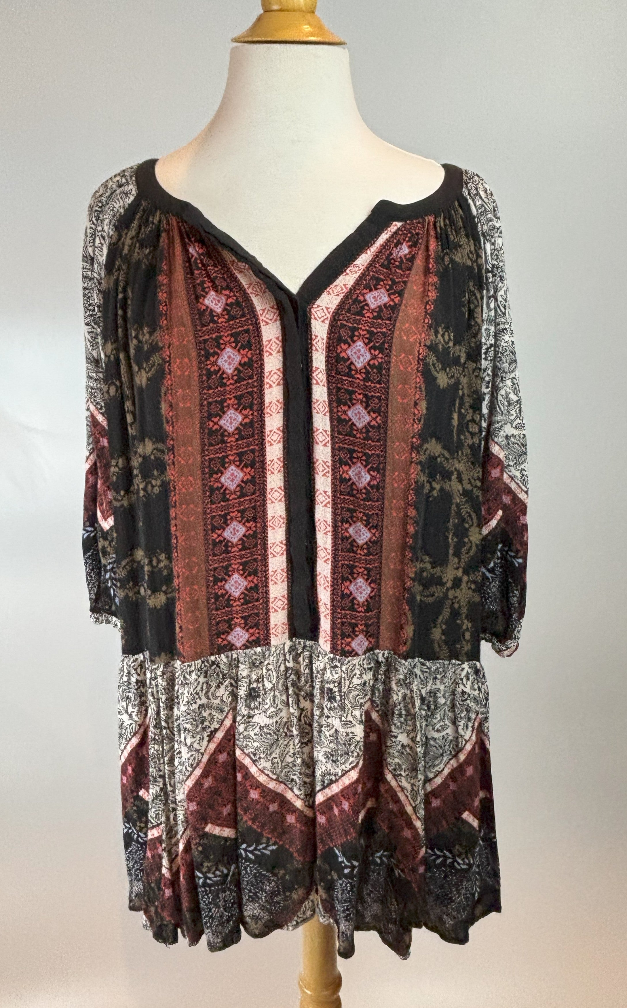 Free People Floaty Boho Tunic – Size Medium