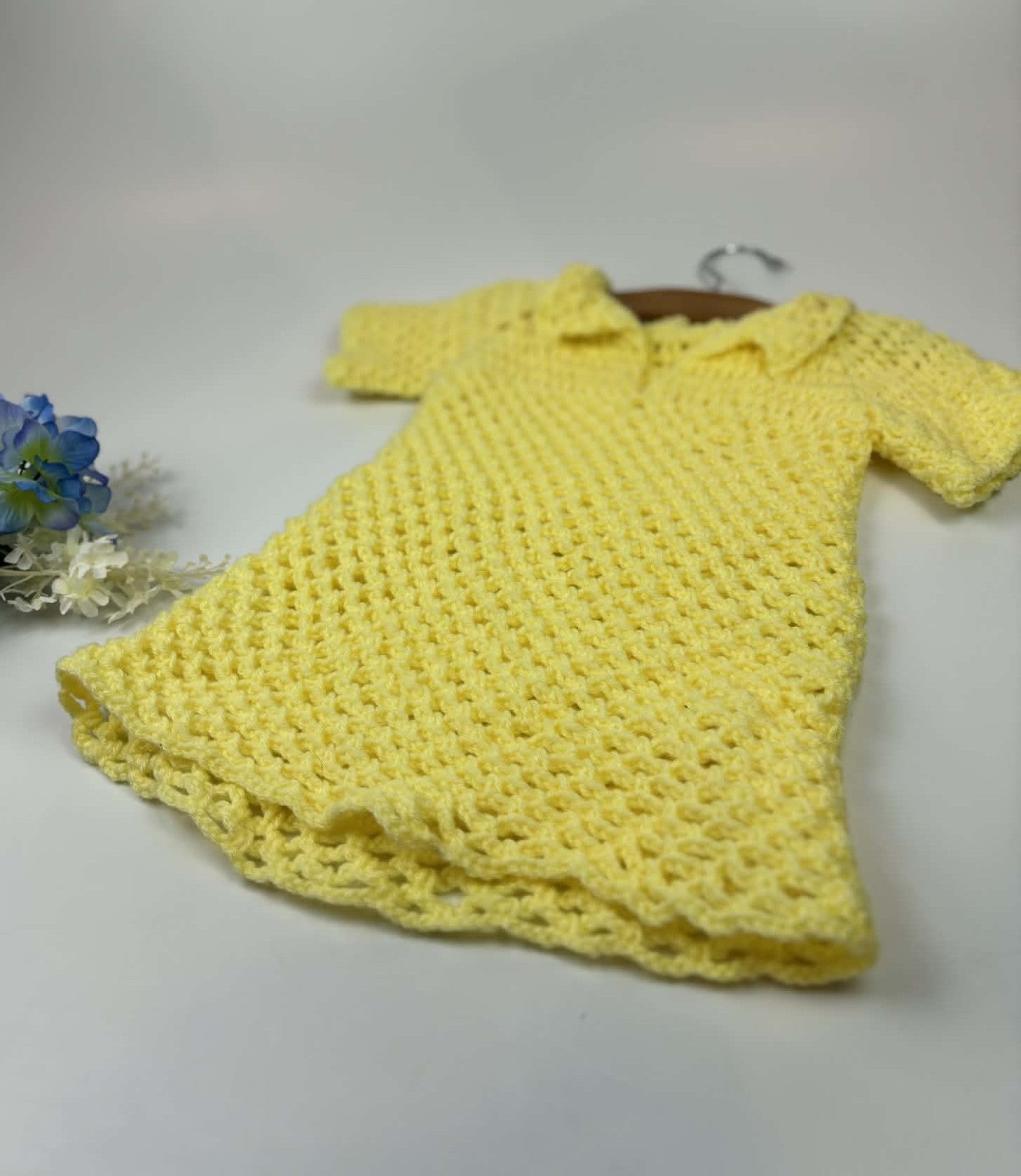 Sunny Days Toddler's Hand-Crocheted Dress