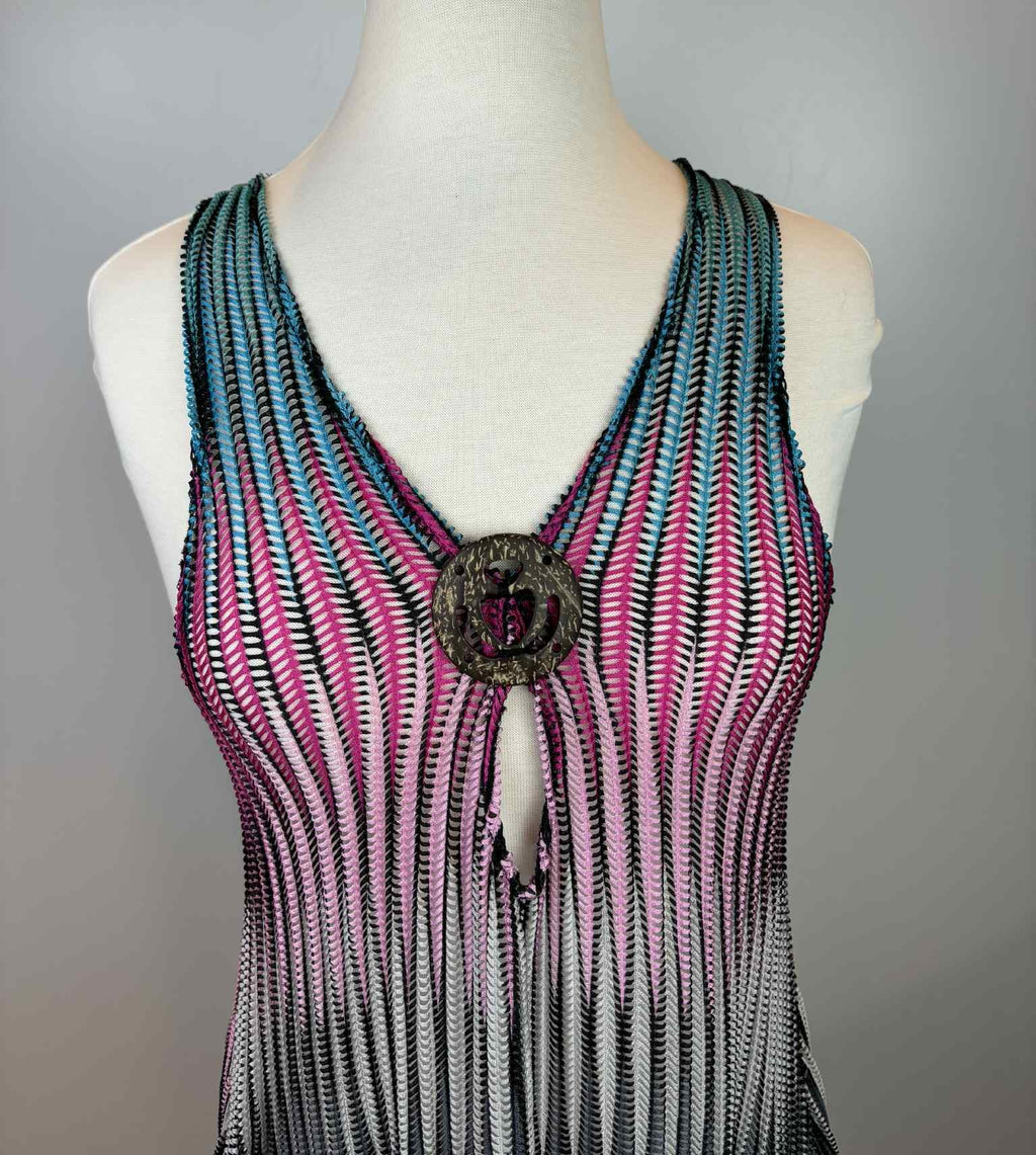 Flowy Knitted Swimsuit Cover-Up – L/XL