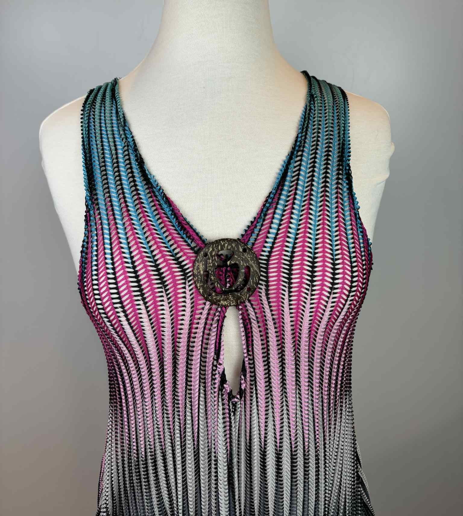 Flowy Knitted Swimsuit Cover-Up – L/XL