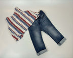 Baby Gap Floral Detail Denim Jeans – Toddler/Children’s