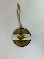 Rustic Wood Tree Ornament