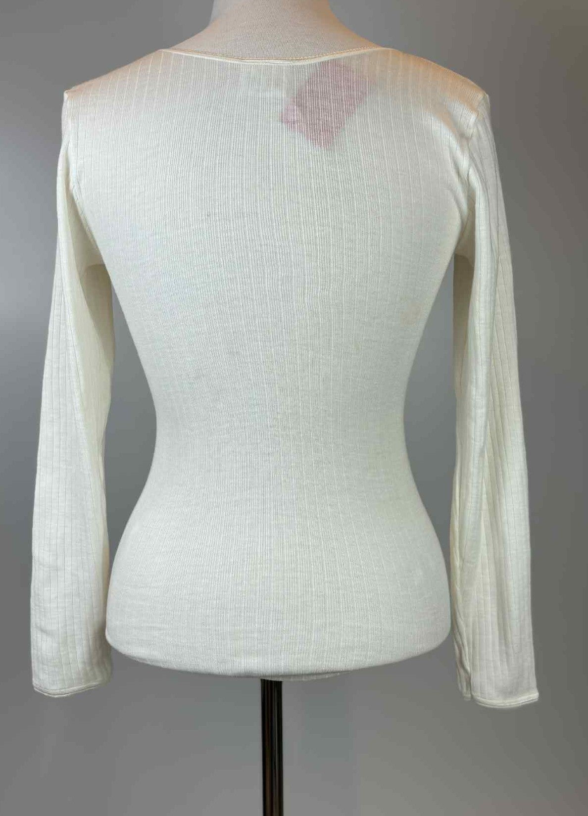 Shelley Soft Stretch Knit Top — Size Large