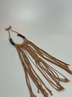 Western Macramé Horseshoe Wall Hanging